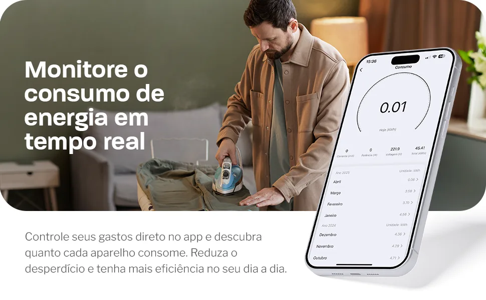 Velds AT16ABW — Monitoramento de consumo de energia