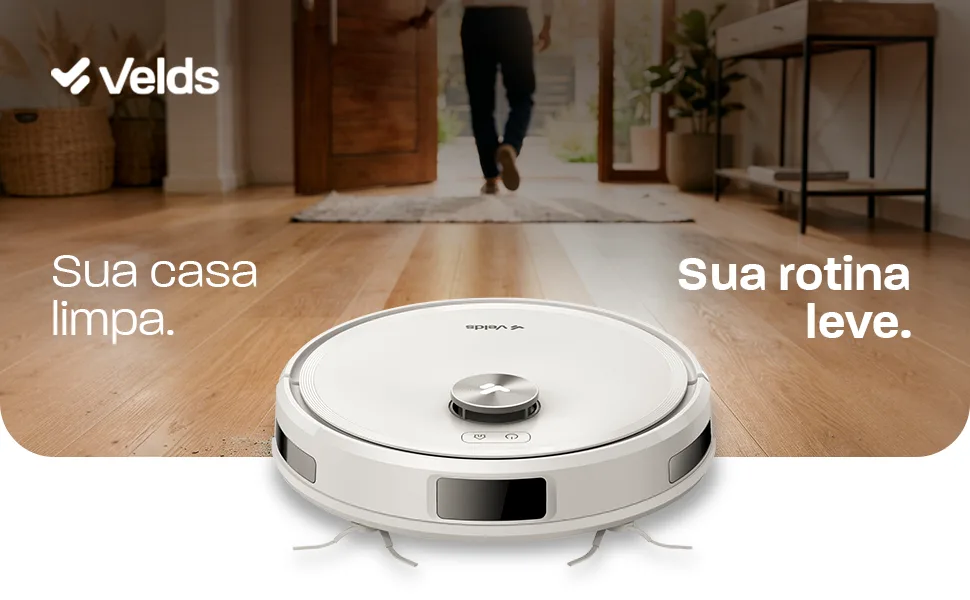 Velds V50 — Conheça o robô aspirador
