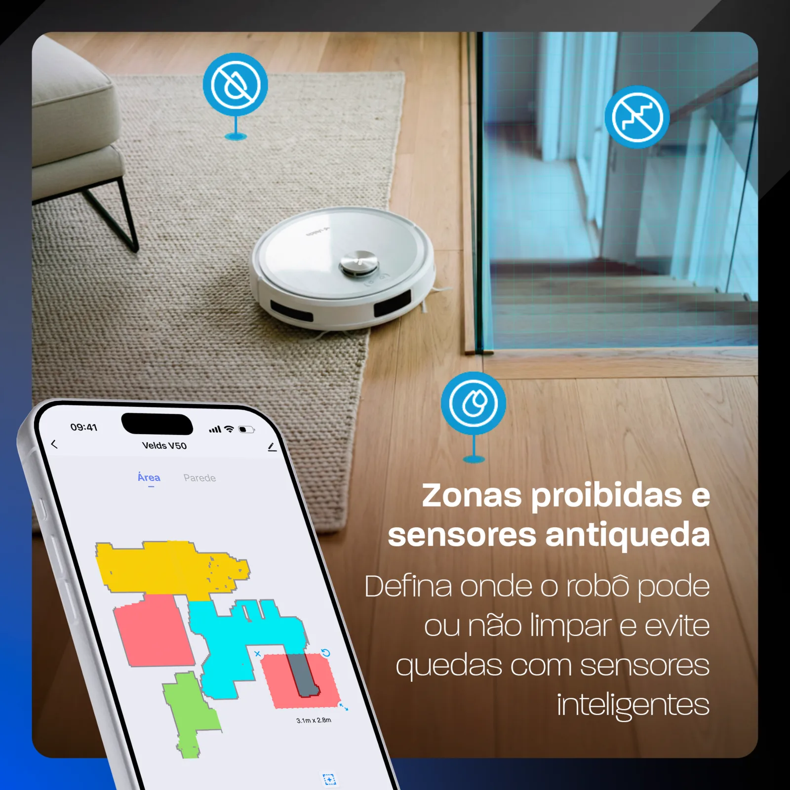 Robô Aspirador V50 — foto 4